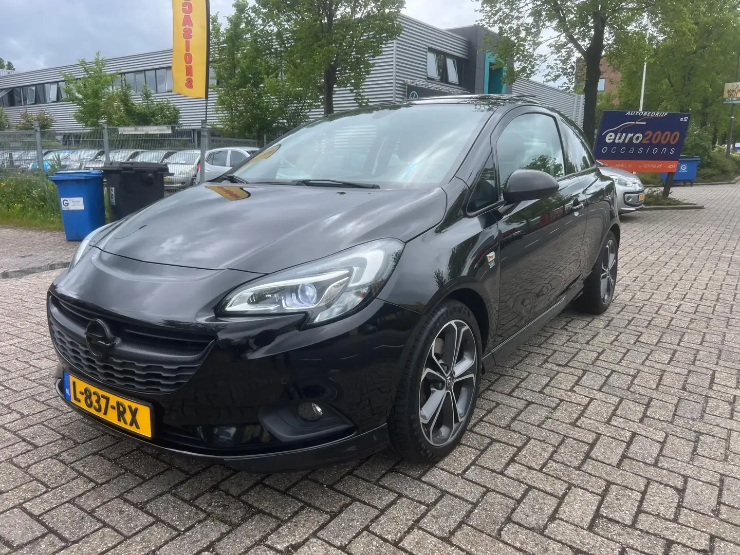 Opel Corsa 1.4 ORGINELE OPC LINE 150 PK - VOL OPTIES ! Schwarz - 1