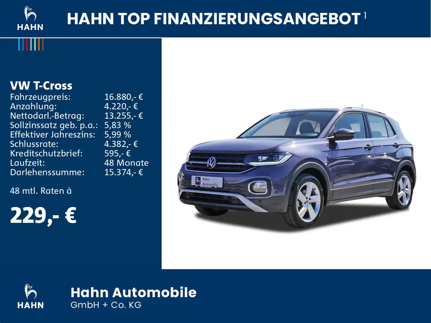 Volkswagen T-Cross 1.0TSI Style ACC App-Connect Spurh LED D Grau - 2