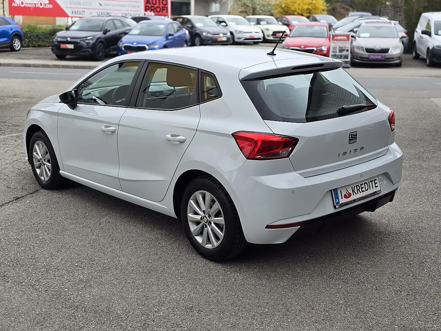 SEAT Ibiza 1,0 ECO TSI Style DSG *KESSY, ACC, Parksensor* Weiß - 2