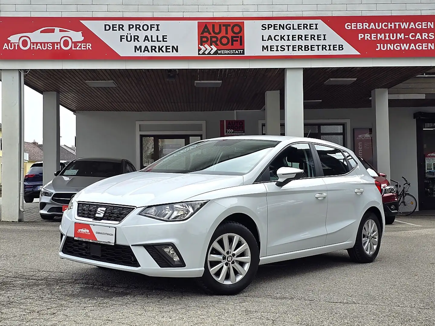 SEAT Ibiza 1,0 ECO TSI Style DSG *KESSY, ACC, Parksensor* Weiß - 1