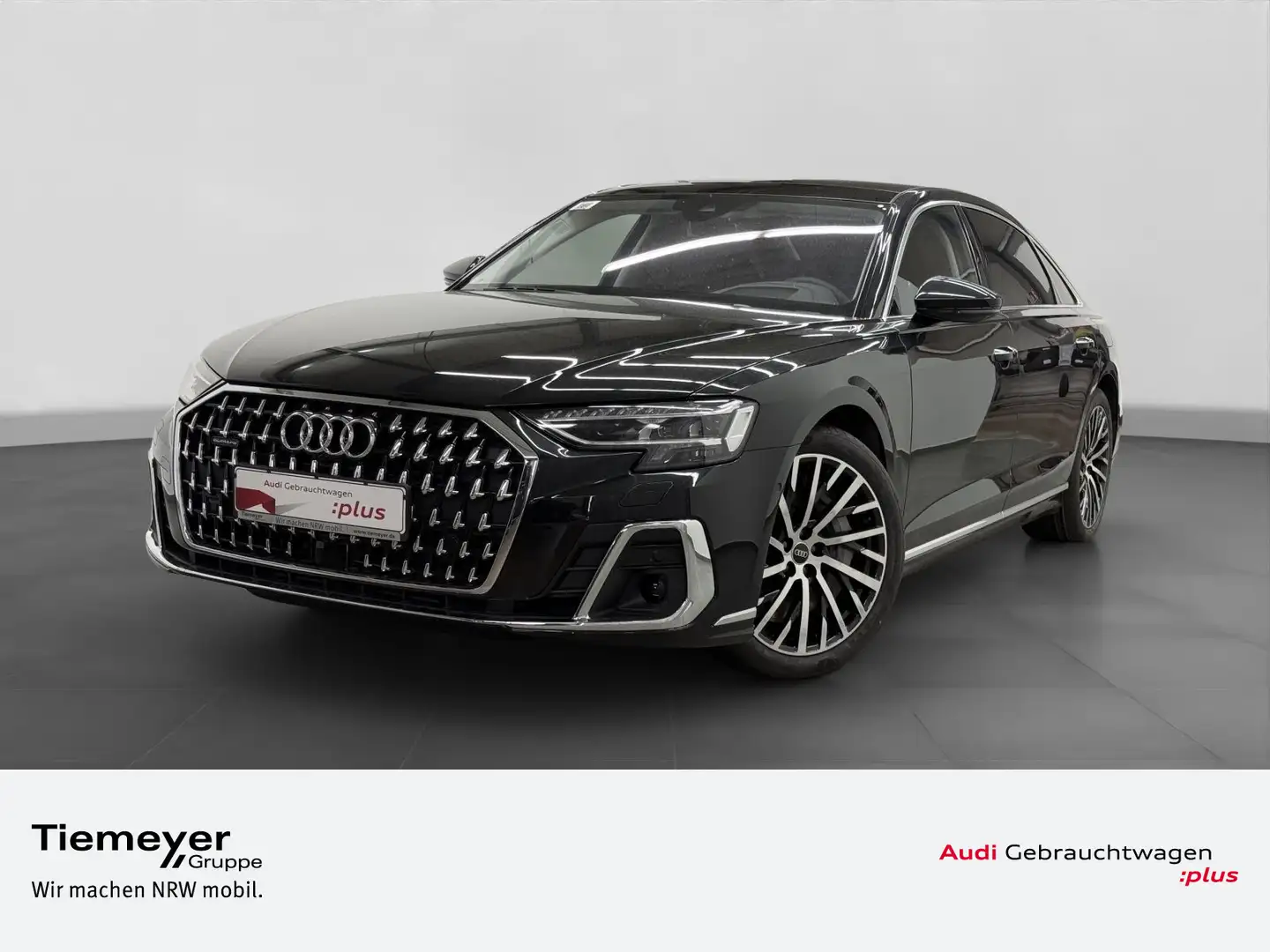 Audi A8 Lang 60 TFSIe Q NP156 PANO LM20 BuOadv Negru - 1