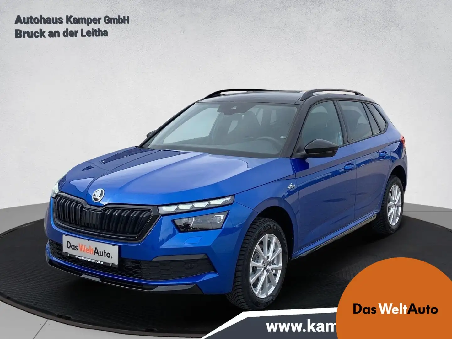 Skoda Kamiq Monte Carlo TSI DSG Blau - 1