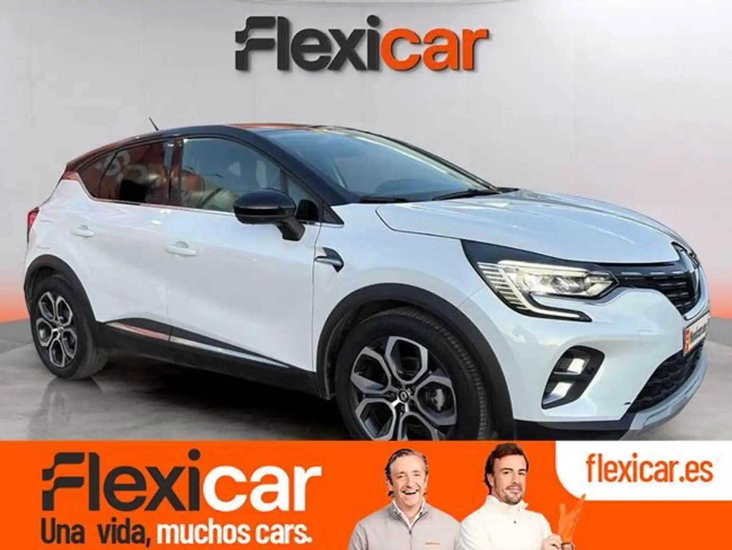 Renault Captur E-TECH Híbrido Techno Fast Track 105kW Blanco - 1