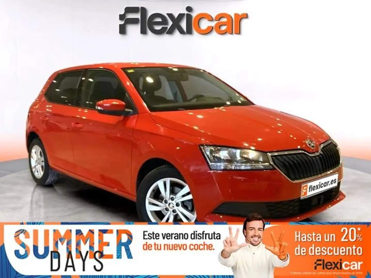 Skoda Fabia 1.0+MPI+44KW+%2860cv%29+Ambition Rojo - 1