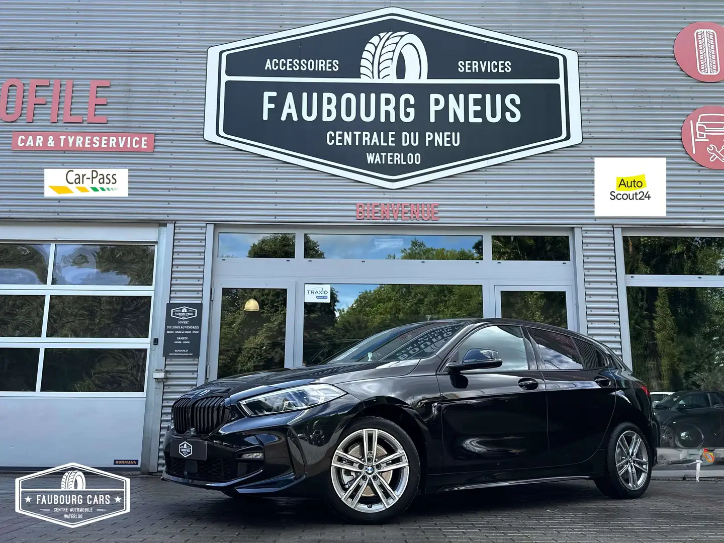 BMW 116 PACK-M*1-PROPRIERAIRE/1-OWNER*HISTORIQUE-BMW-100%* Noir - 1