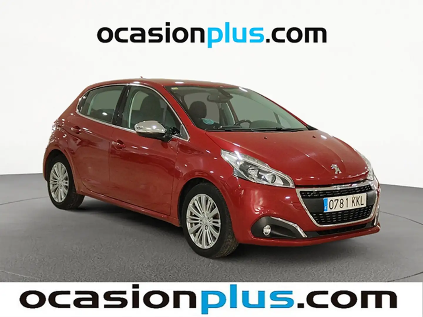 Peugeot 208 1.6BlueHDi Allure 100 Rojo - 2