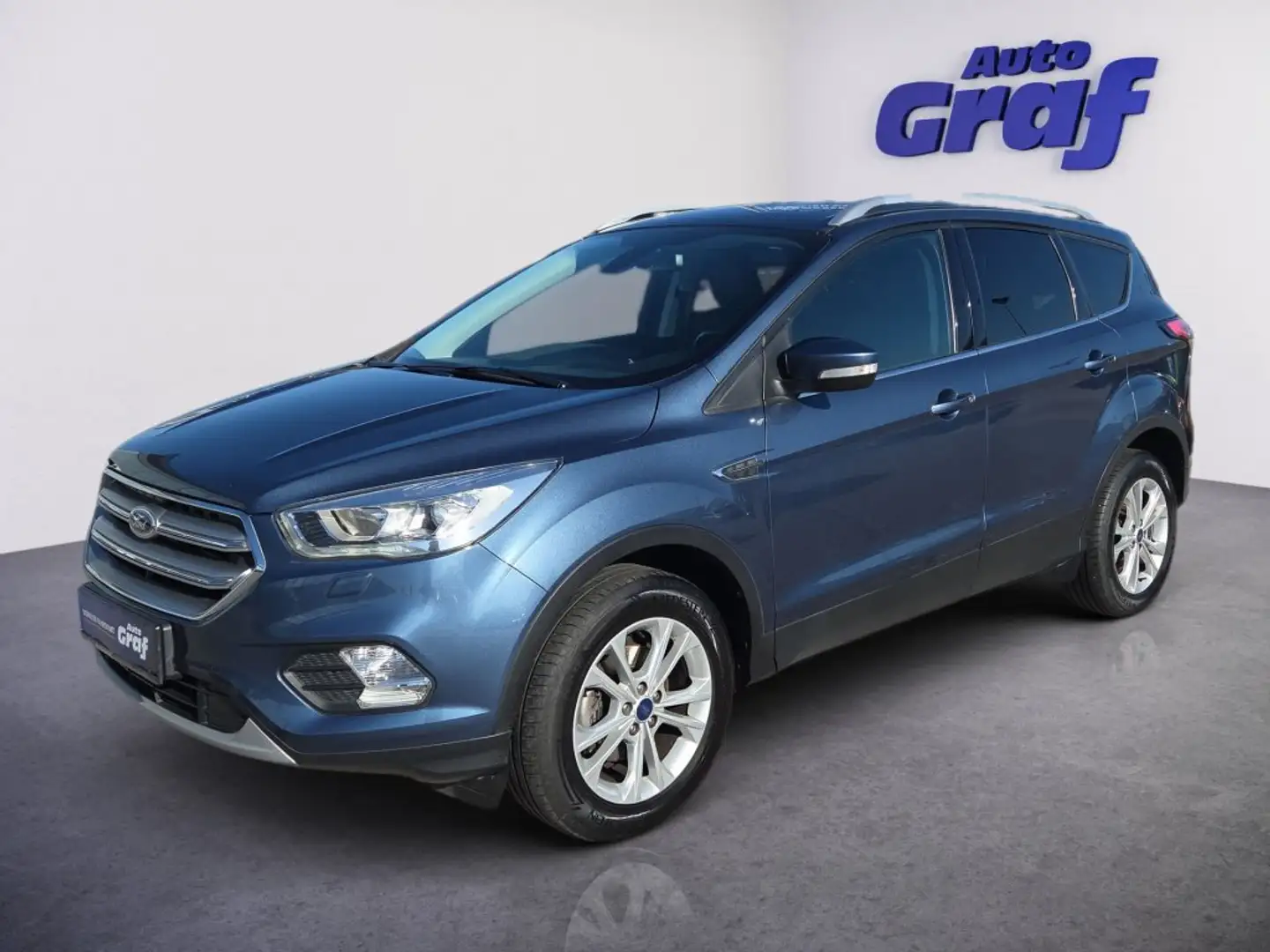 Ford Kuga 1,5 TDCi Titanium Blau - 1