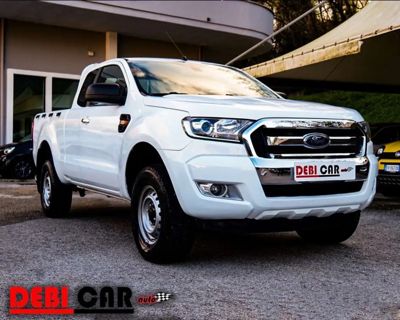 Ford Ranger XLT-Super Cab 4-Posti NAVI Weiß - 2