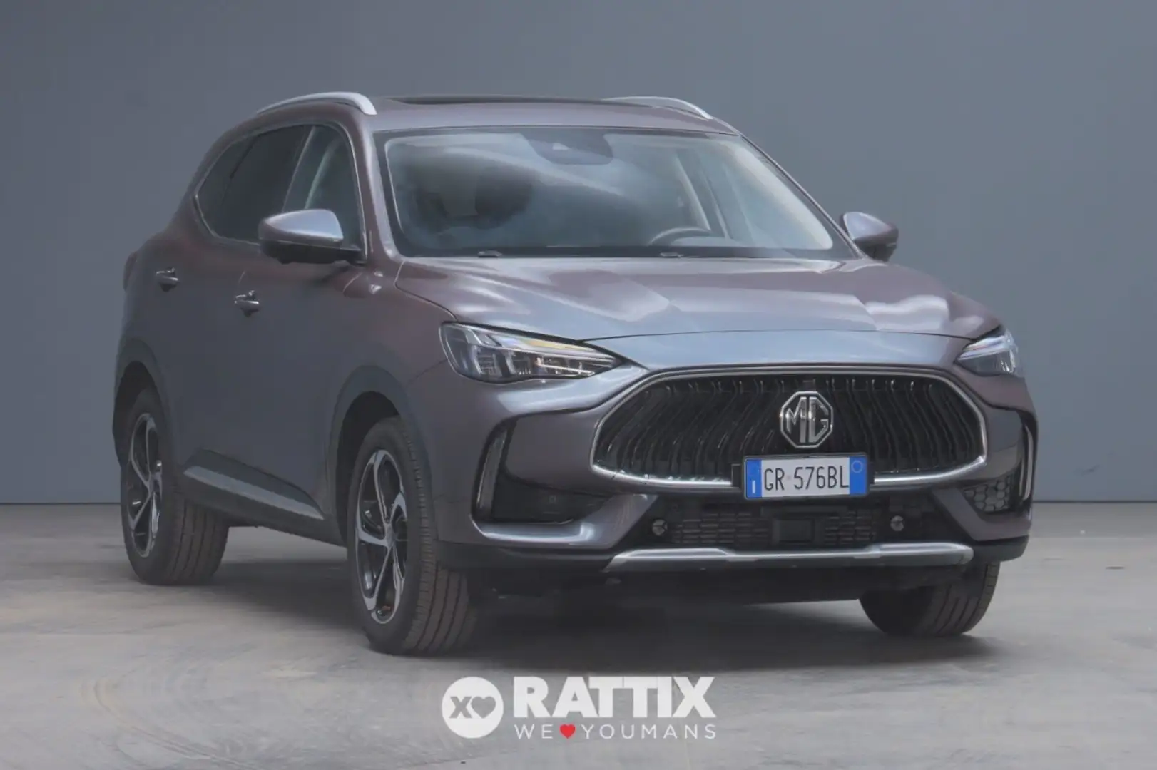 MG HS 1.5 t 162CV Luxury auto + tetto apribile Grigio - 1