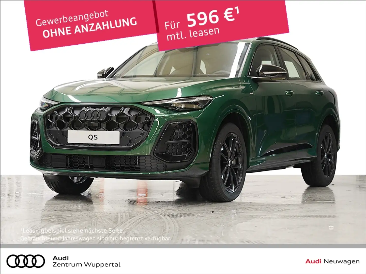 Audi Q5 TDI QUATTRO AUDI EXCLUSIVE LEDER PANO 360KAMERA NA Zwart - 1