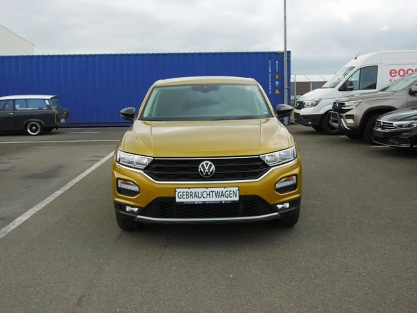 Volkswagen T-Roc 1.0 TSI United Klima Navi Einparkhilfe Gelb - 2