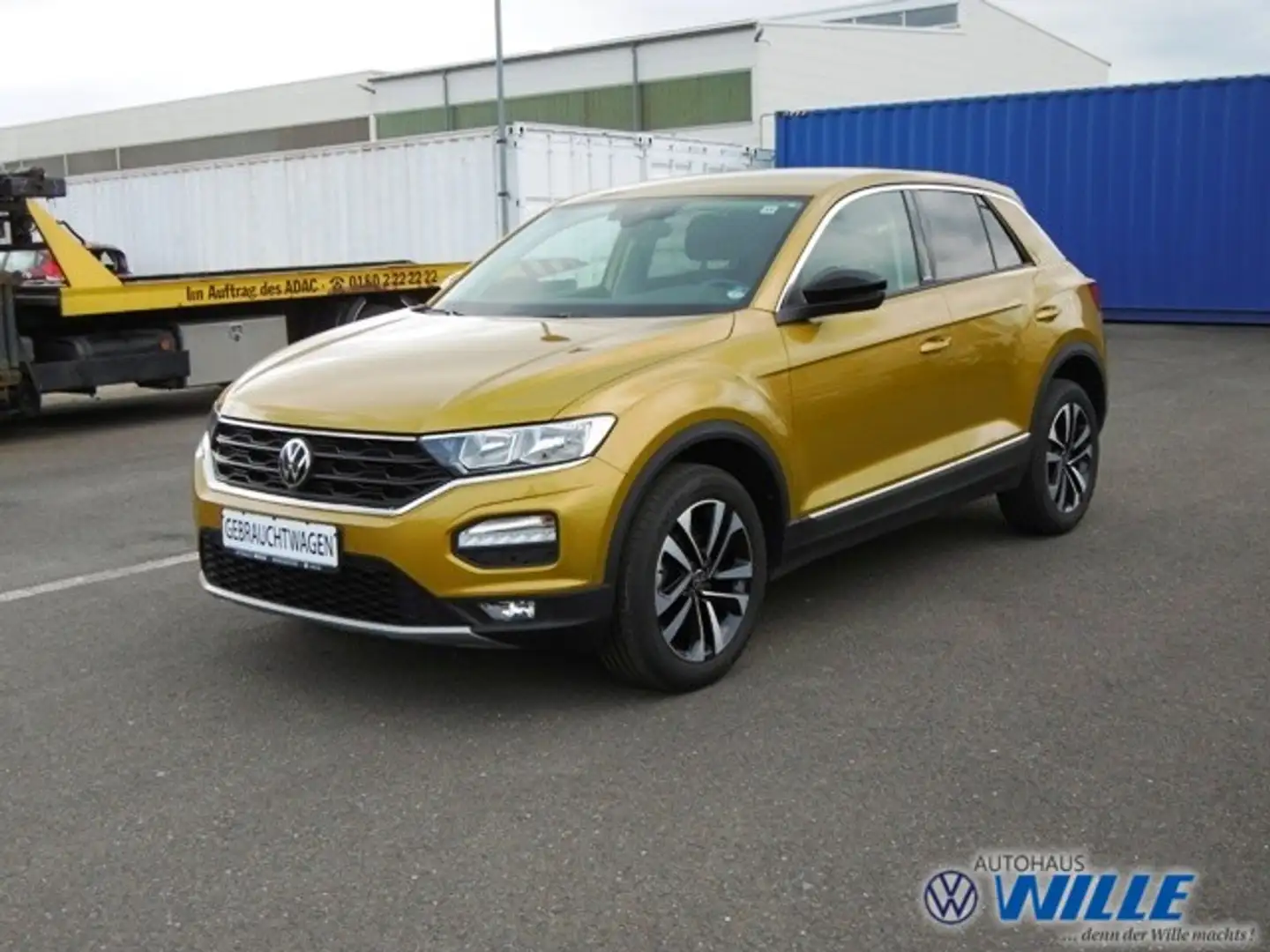 Volkswagen T-Roc 1.0 TSI United Klima Navi Einparkhilfe Gelb - 1