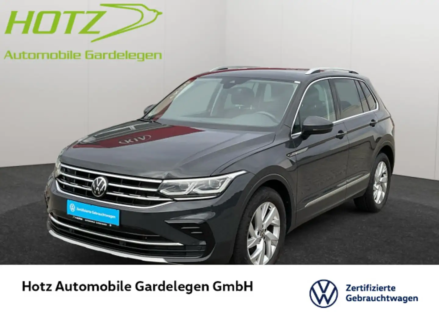 Volkswagen Tiguan 2.0 TDI DSG Elegance AHK/REAR/MATRIX Grau - 1