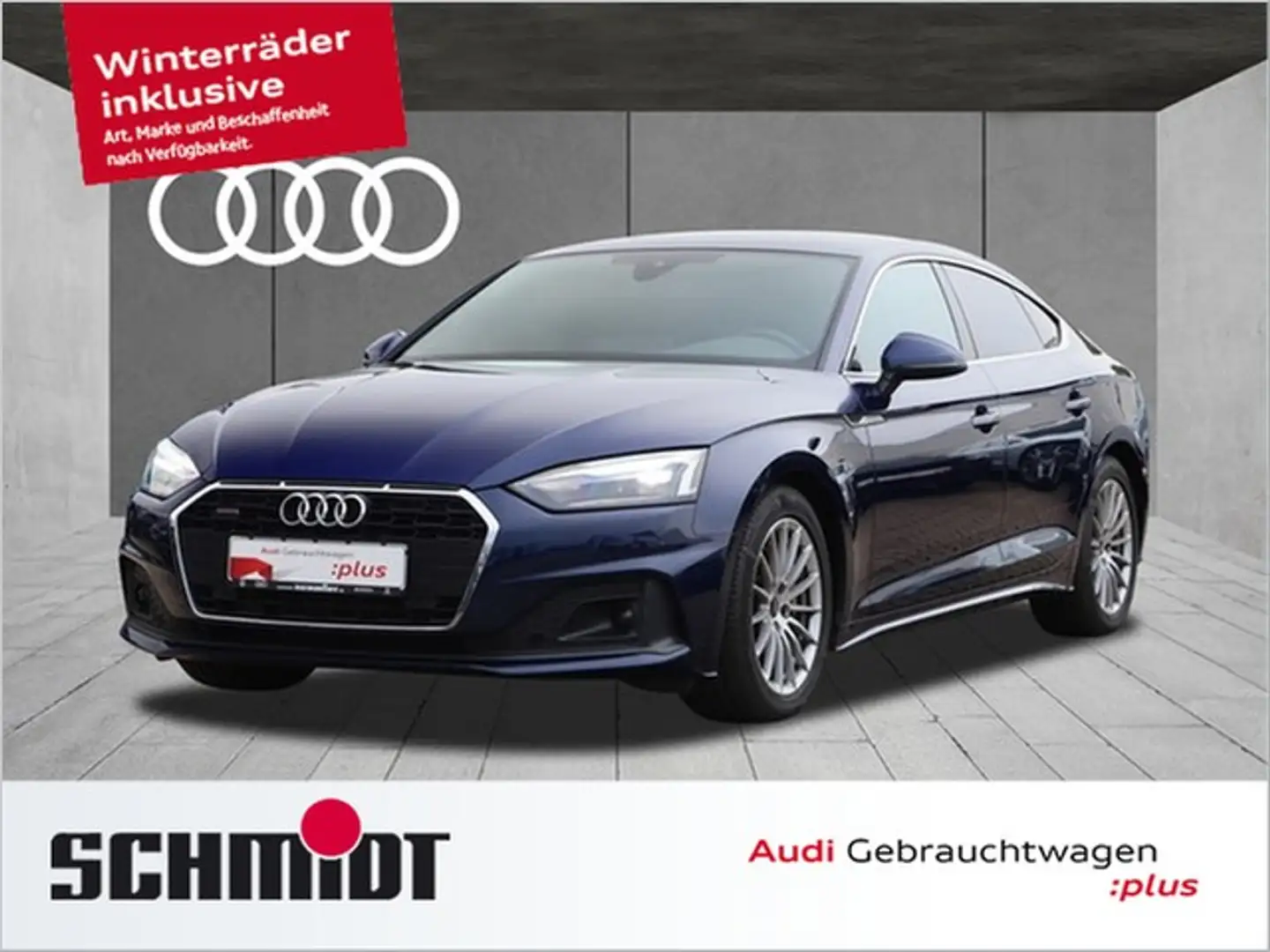 Audi A5 Sportback 40 TDI quattro Navi+ AHK Kamera Sport... Blau - 1