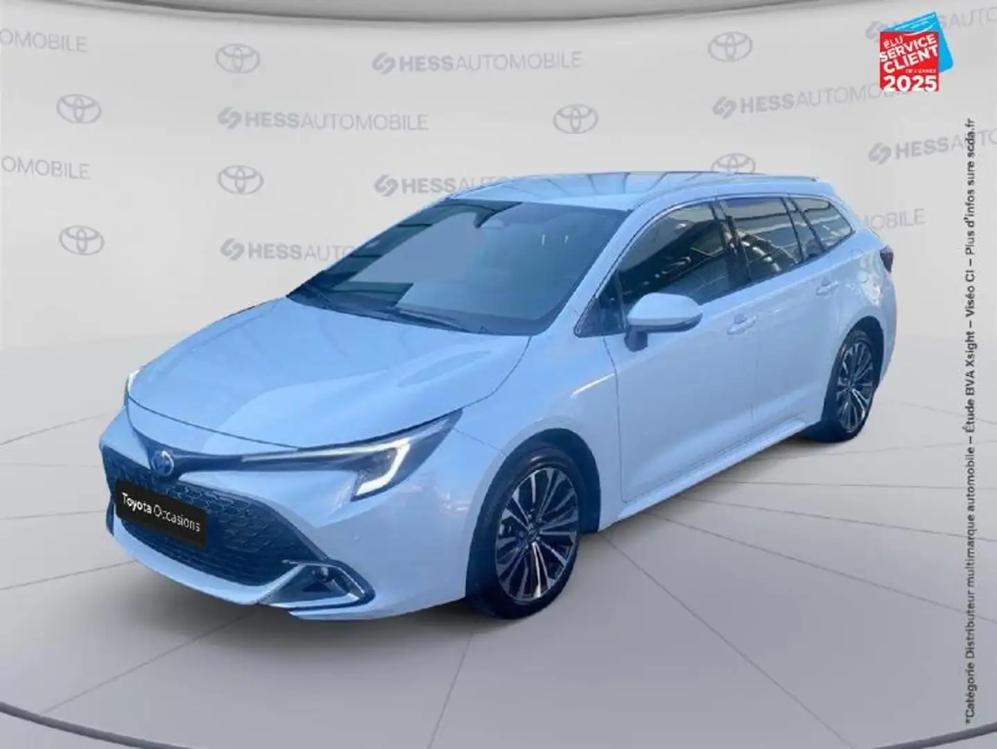 Toyota Corolla 1.8 140ch Design MY23 Sieges chauf Camera Blanc - 1
