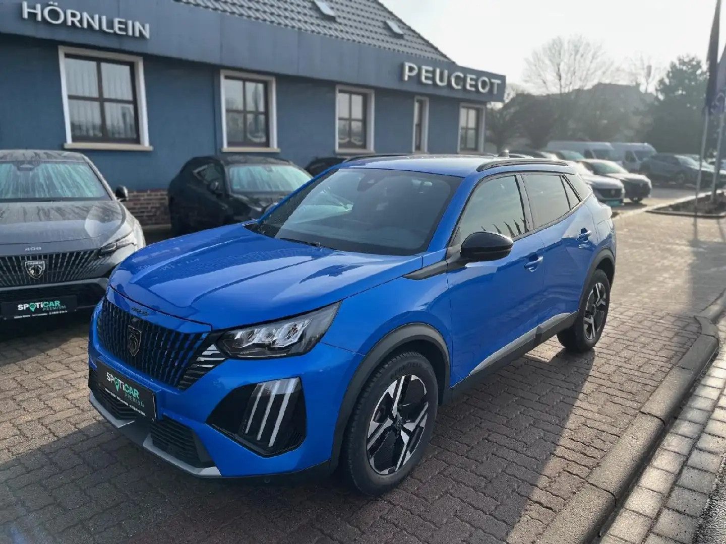 Peugeot 2008 2008 Allure Navi+SHZ+GripCtrl+KeyLess+Kamera+ACC Bleu - 1