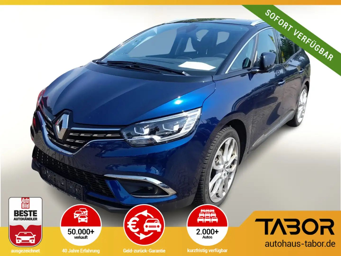Renault Grand Scenic IV 1.3 TCe 140 Techno 7S Nav LM20Z Blau - 1