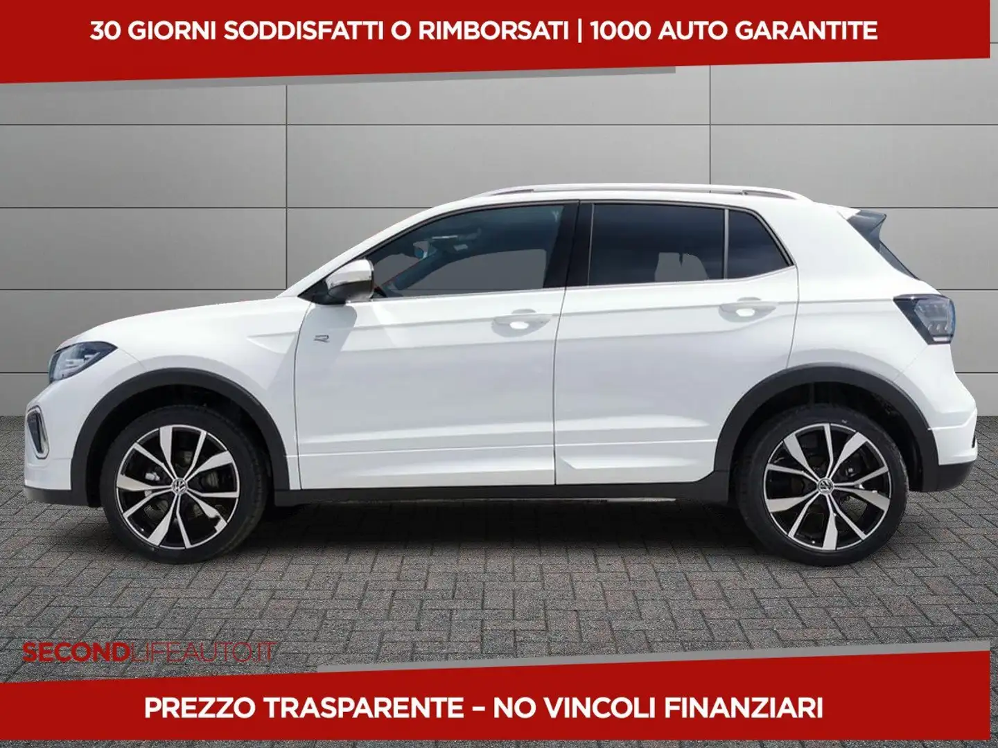 Volkswagen T-Cross 1.0 tsi R-Line Plus 115cv Weiß - 2