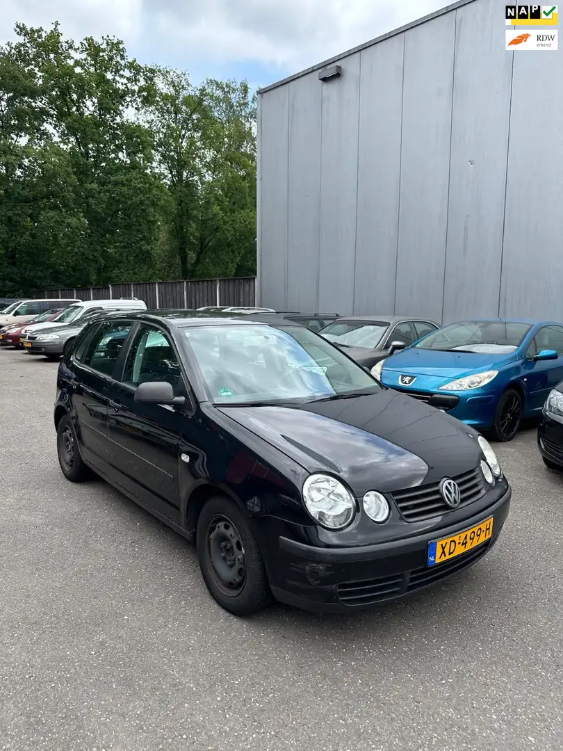 Volkswagen Polo 1.2 | Airco | Onregelmatig stationair | Zwart - 1