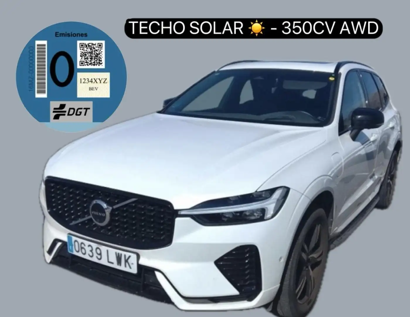 Volvo XC60 T6 Recharge Ultimate Dark Blanco - 1