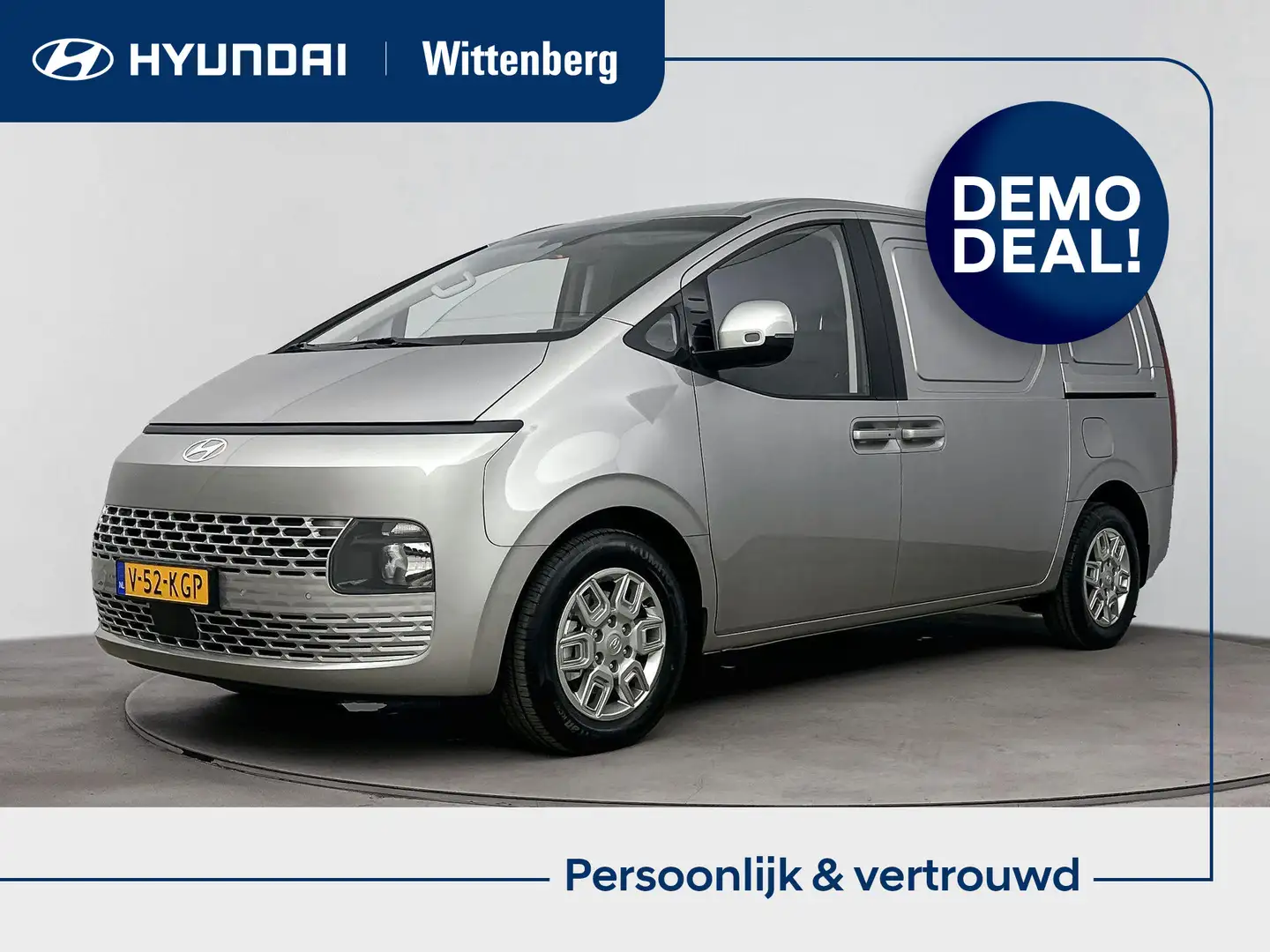 Hyundai STARIA 1.6 T-GDI HEV | 3-pers VAN | 225 pk Hybrid | Autom Argent - 1