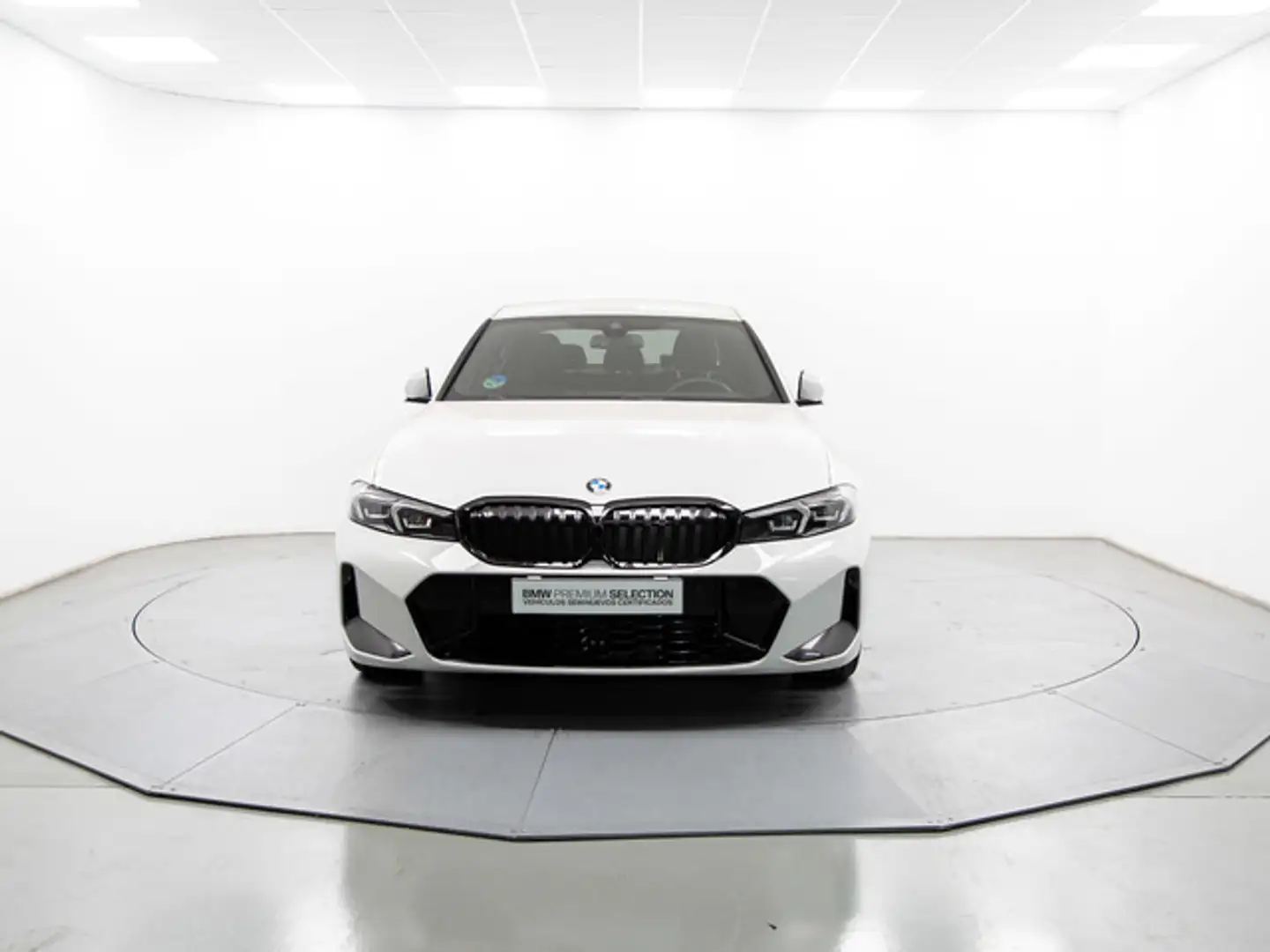BMW 320 320dA Blanc - 2