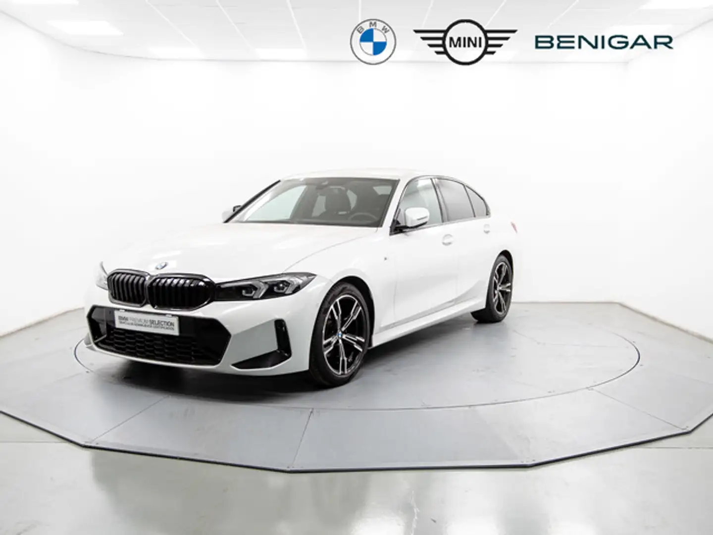 BMW 320 320dA Blanc - 1