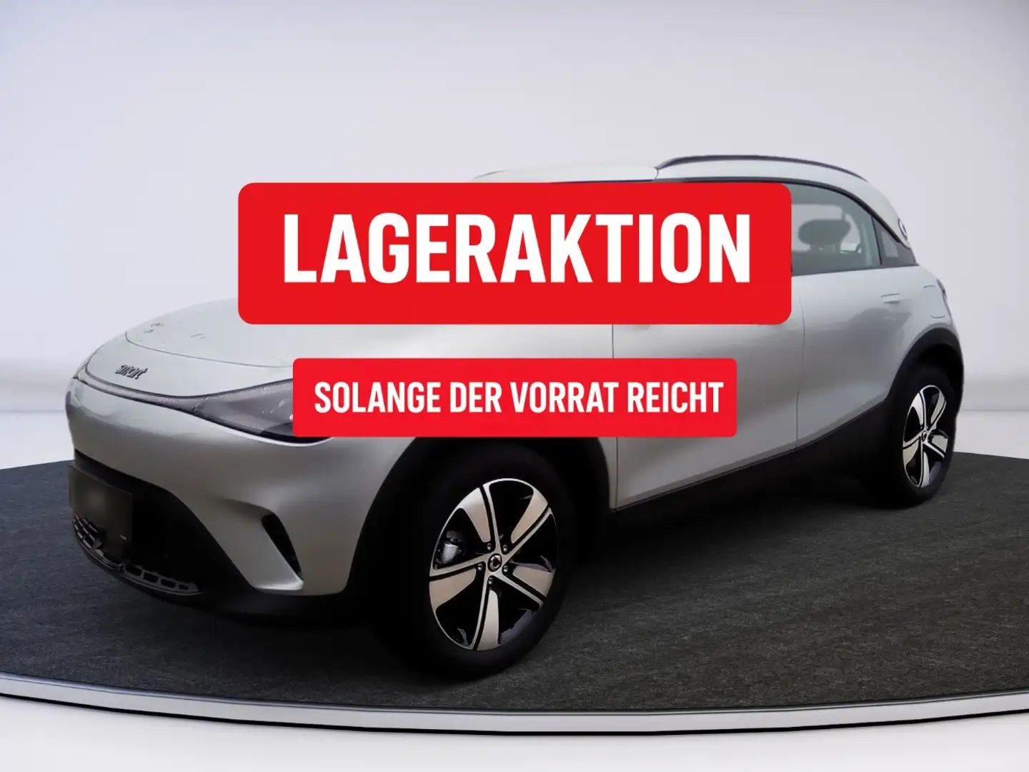 smart #1 PURE+ LAGERAKTION Silber - 2