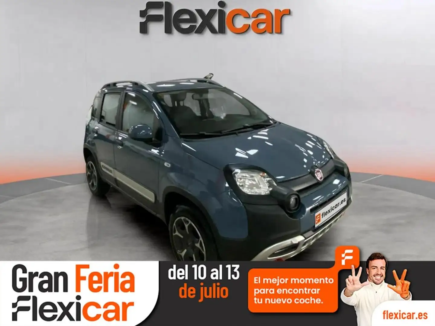 Fiat Panda 0.9 TwinAir Cross 4x4 Gris - 1