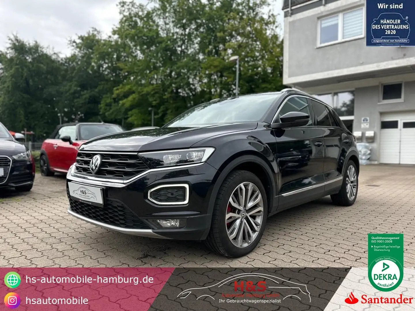 Volkswagen T-Roc Sport 4Motion 2.0 TSI DSG Schwarz - 1