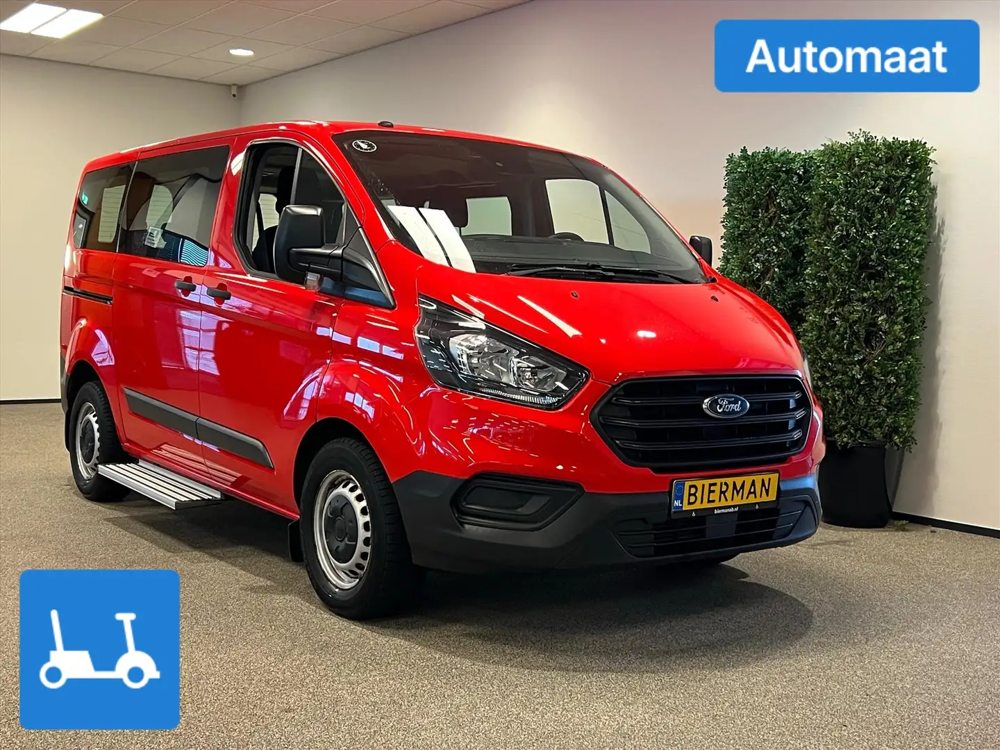 Ford Transit Custom L1H1 Kofferbaklift Rood - 1