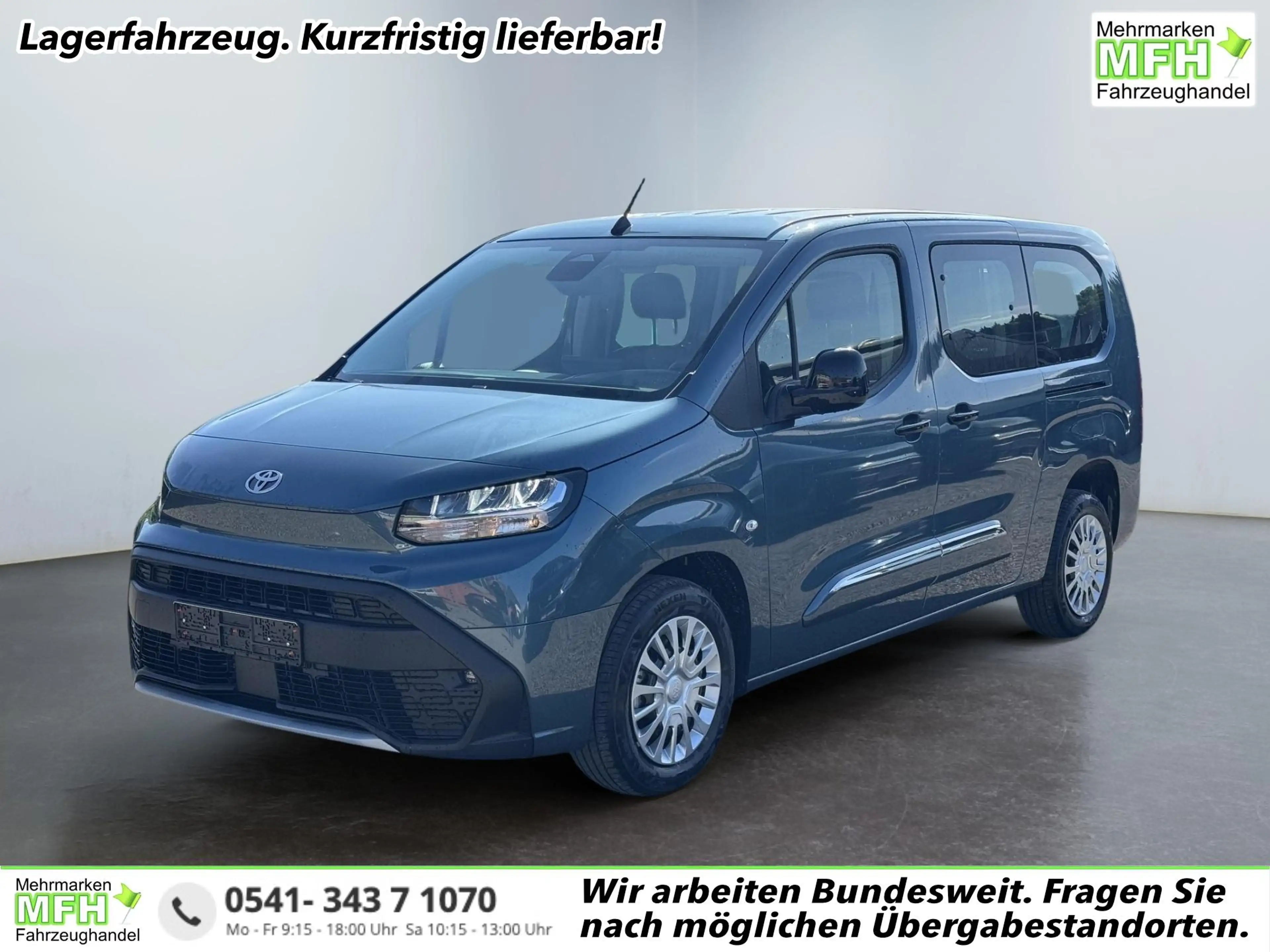 Toyota Proace City Verso 1,2 L2 Business 7 Sitzer Klima Einparkhil...