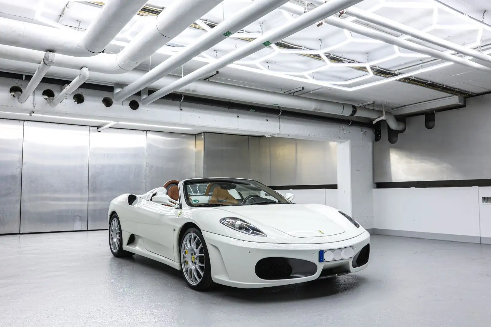 Ferrari F430 Spider F1 Racing Sitze Tailormade Blanco - 2