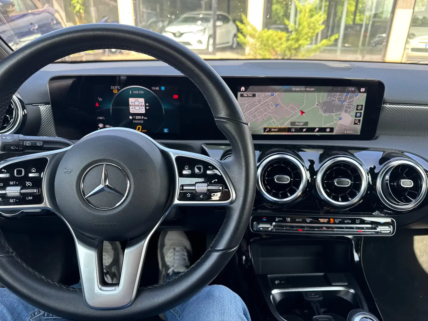 Mercedes-Benz A 180 Classe A - d Sport '' MOTORE MERCEDES - MANUALE '' Grigio - 2