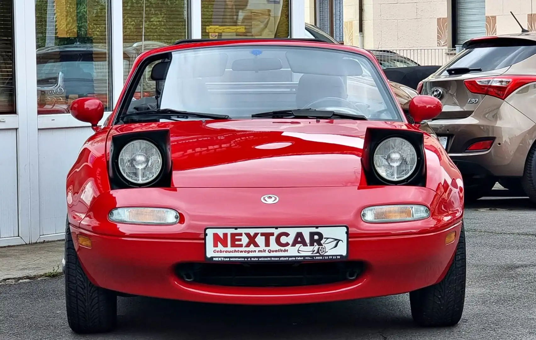 Mazda MX-5 1.9NA/1Hand*DER BESTE EUROPAWEIT*1A.Zustand Roşu - 2