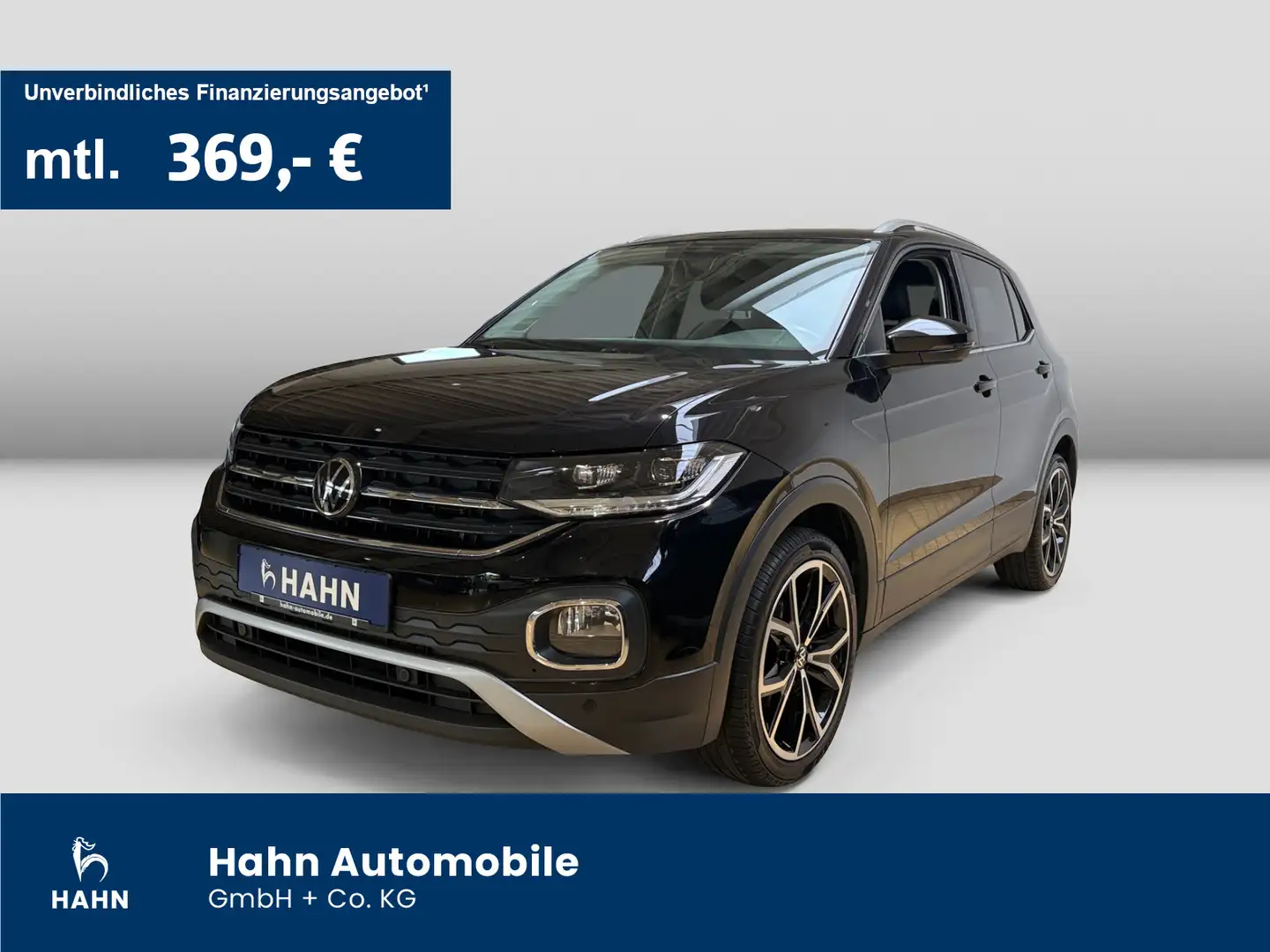 Volkswagen T-Cross 1.5TSI DSG Style LED Nav AHK ACC APP CAM Schwarz - 1