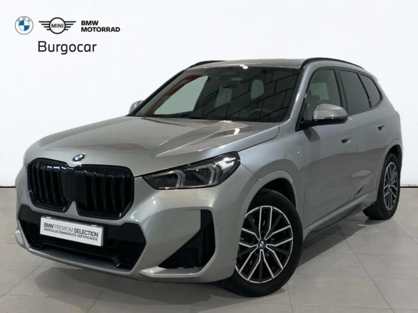 BMW X1 sDrive 18dA Argent - 1