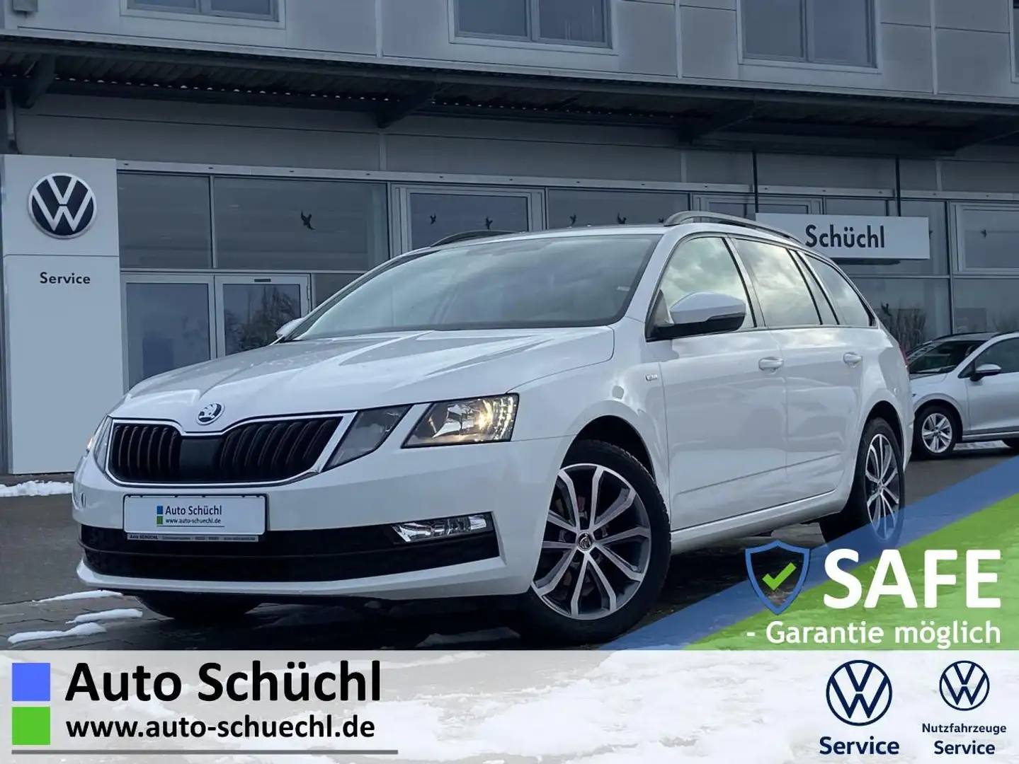 Skoda Octavia Combi 1.6 TDI TOUR ACC+SMART-LINK+NAVI+D Weiß - 1