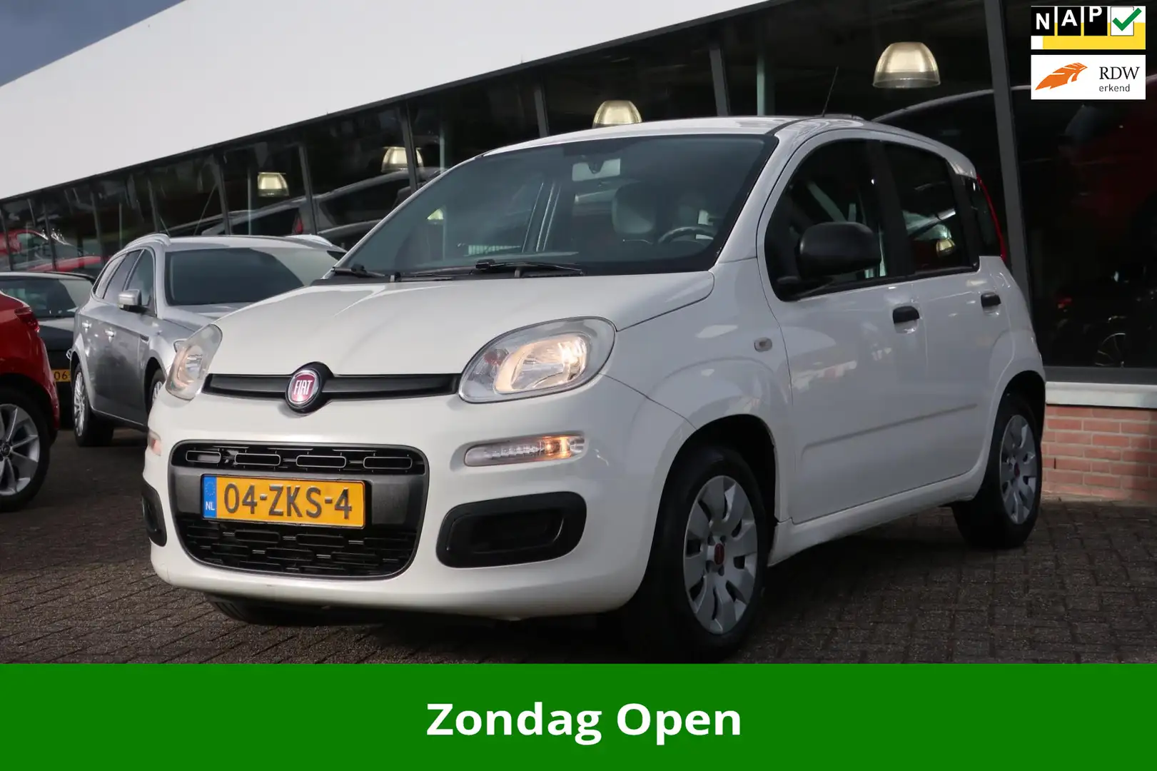 Fiat Panda 0.9 TwinAir Pop AIRCO_DEALER ONDERHOUDEN. Wit - 1
