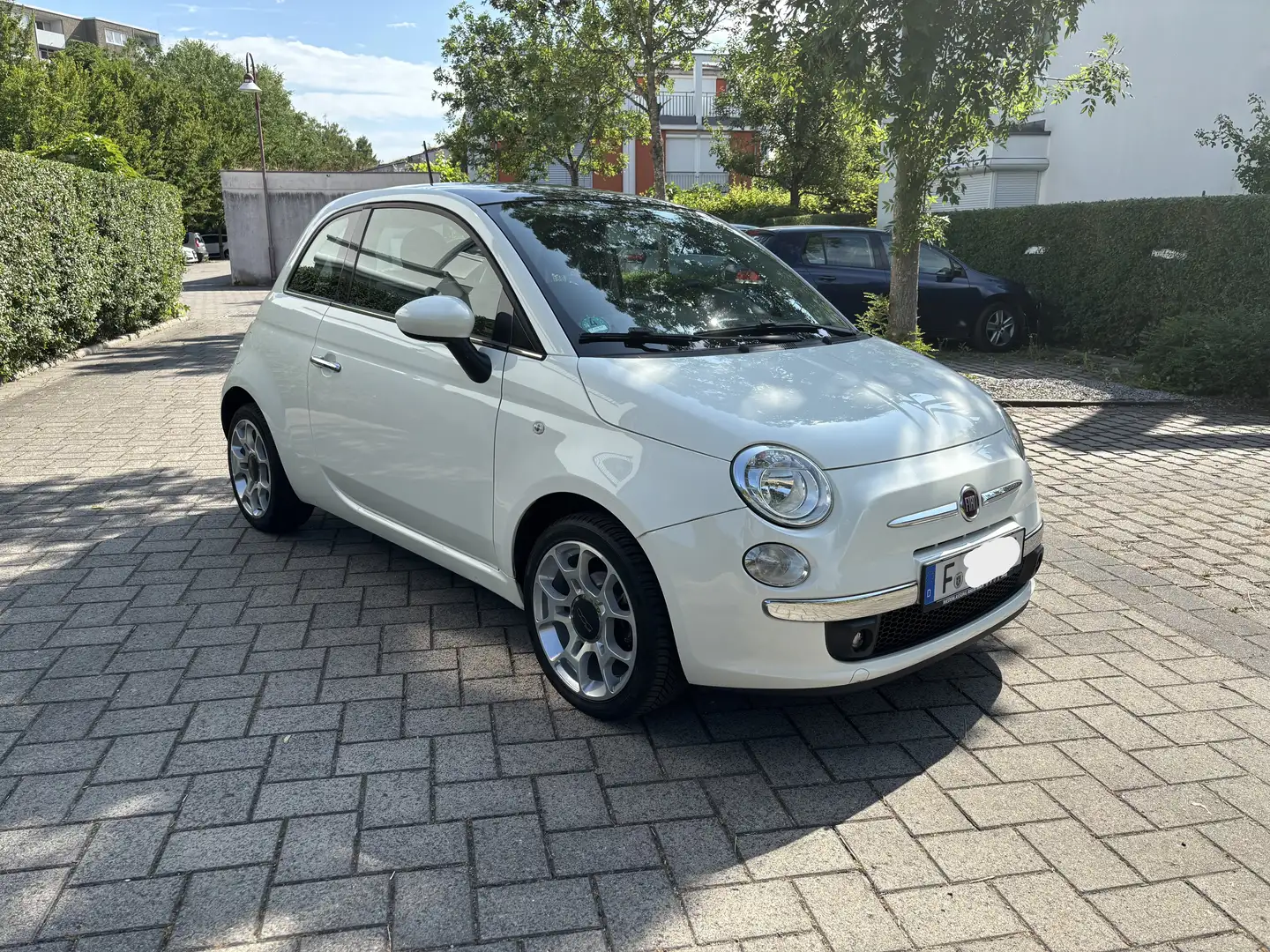 Fiat 500 500 1.2 Lounge Weiß - 1
