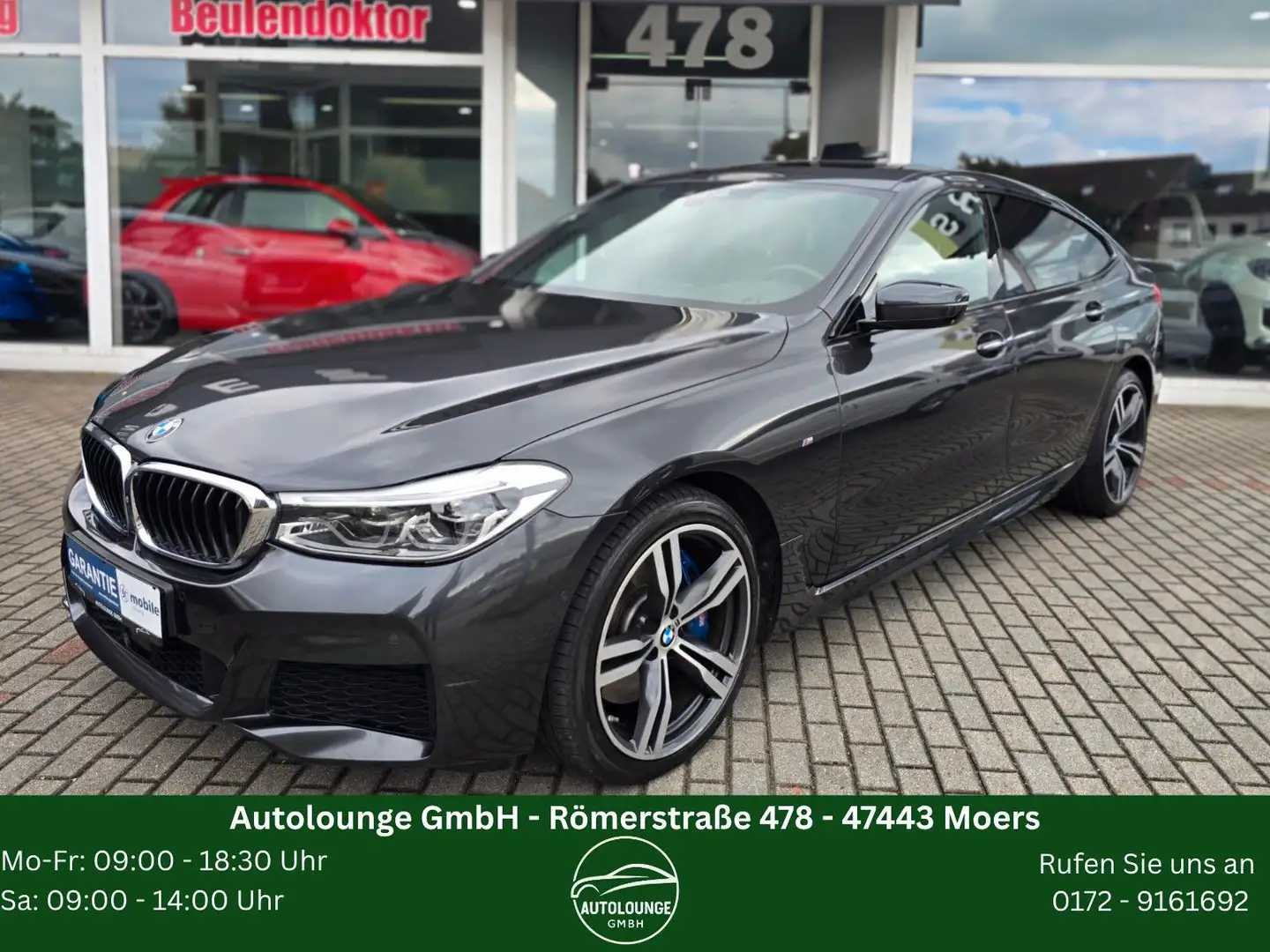 BMW 630 630d Gran Turismo xDrive M Sport*PANO*LED*360°KA Grau - 1