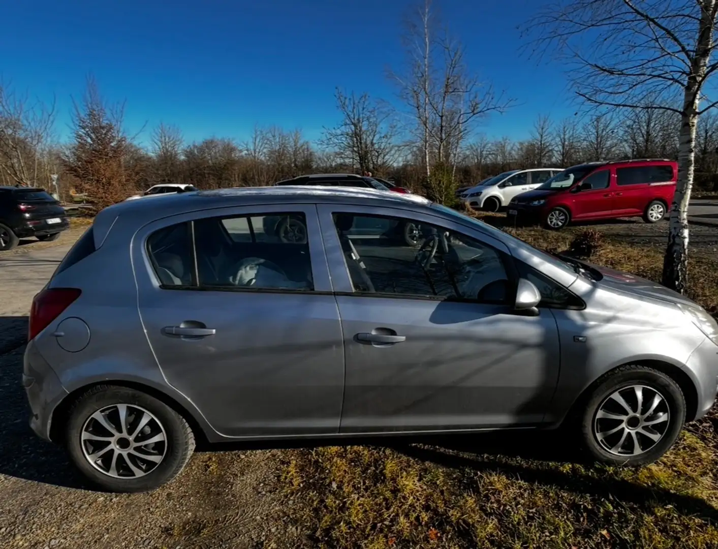 Opel Corsa Silber - 2