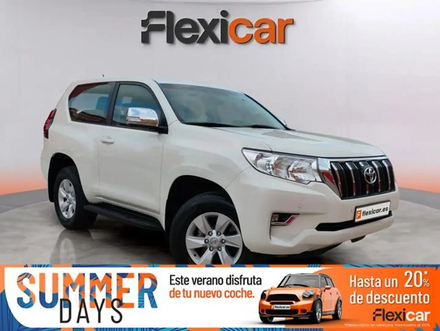 Toyota Land Cruiser 2.8+D-4D+VXL+AUTO Blanc - 1