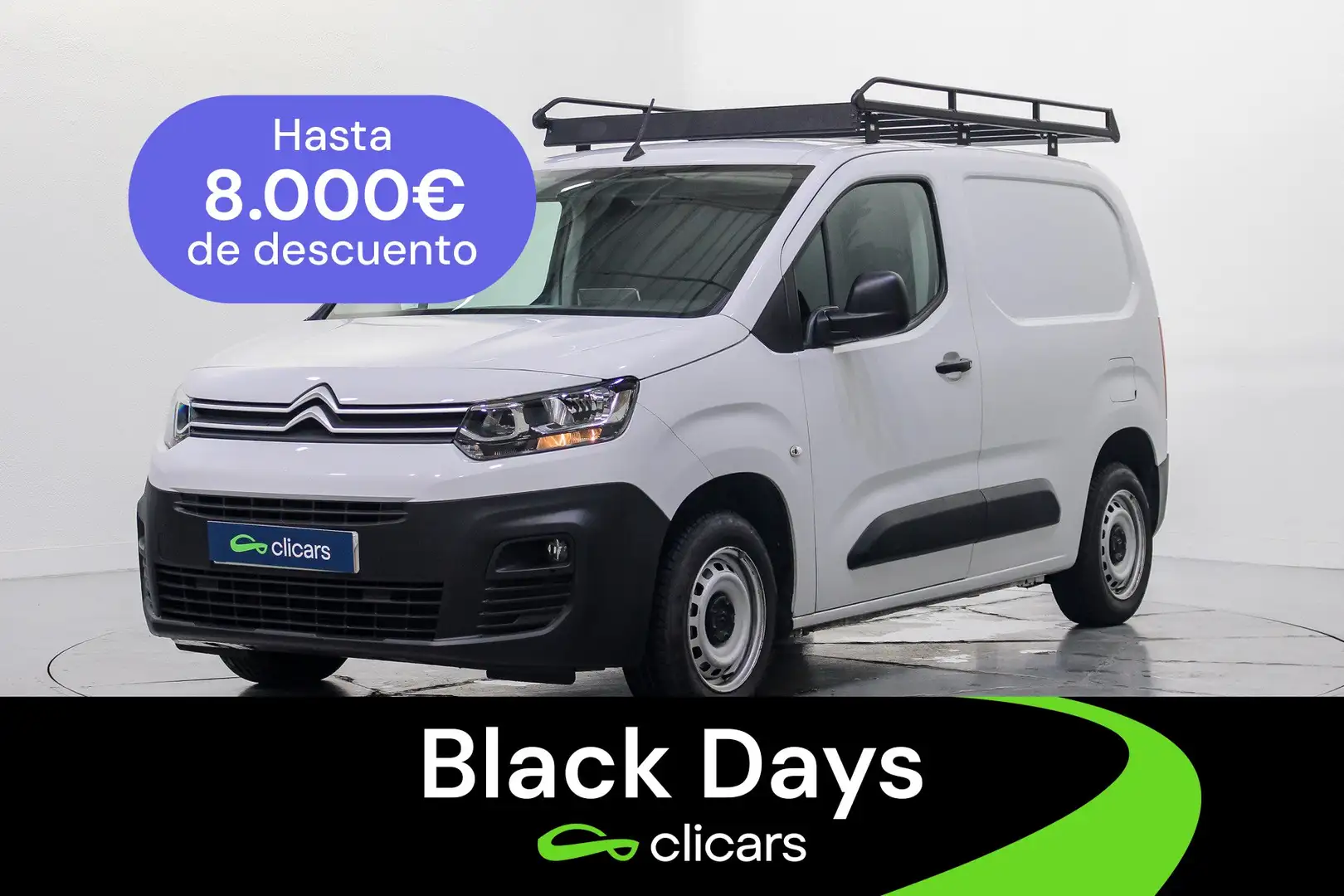 Citroen Berlingo Van BlueHDi S&S Talla M CA 100 Blanc - 1