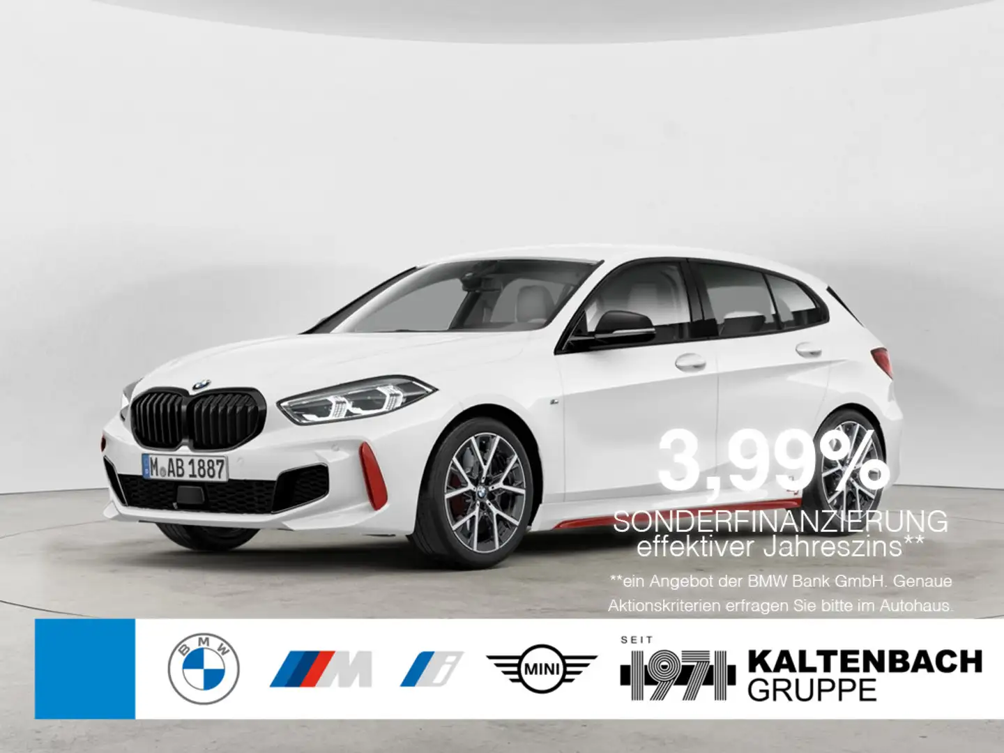 BMW 128 ti LED W-LAN NAVI SITZHEIZUNG PDC KLIMA Weiß - 1