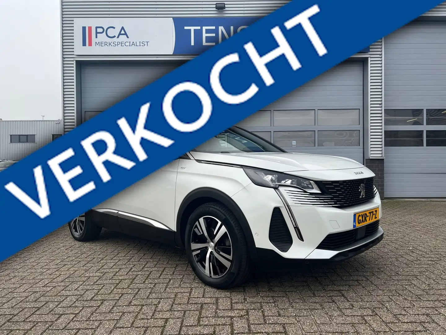 Peugeot 3008 1.6 180PK PureTech GT | Automaat | Trekhaak |Navig Wit - 1