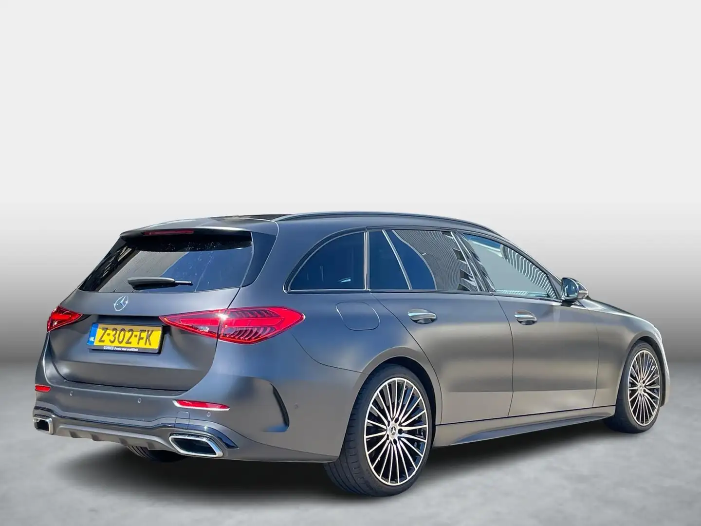 Mercedes-Benz C 180 Estate AMG Line | Premium | Nightpakket | Panorama Grigio - 2