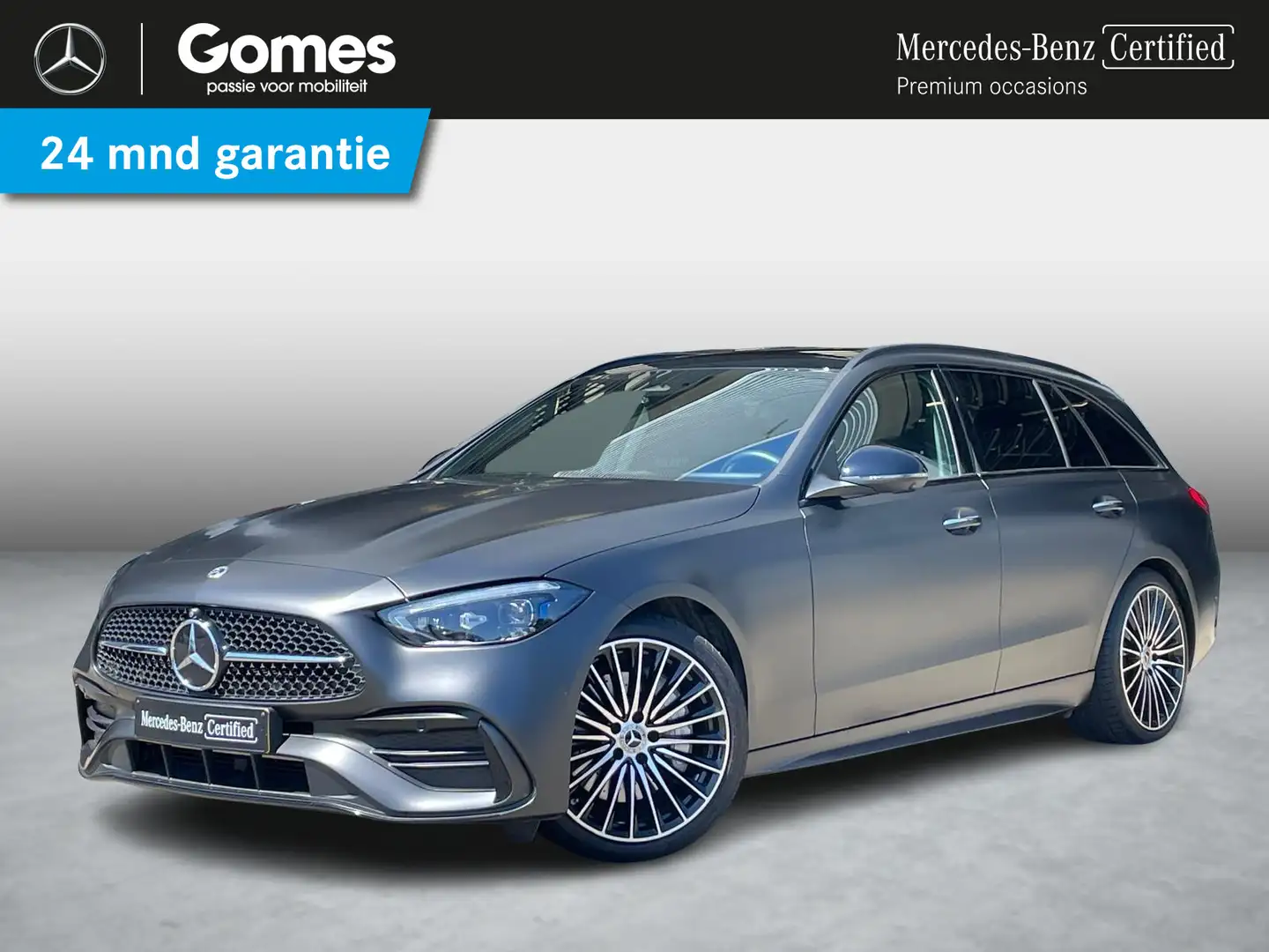 Mercedes-Benz C 180 Estate AMG Line | Premium | Nightpakket | Panorama Grigio - 1