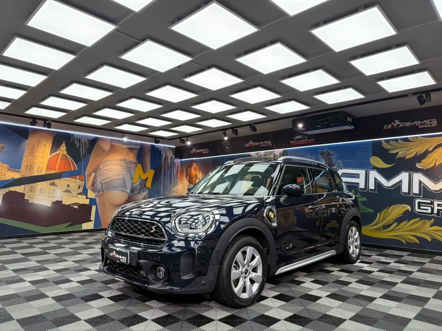 MINI Cooper SE Countryman Mini 1.5 Cooper SE Countryman ALL4 Automatica Blu/Azzurro - 1