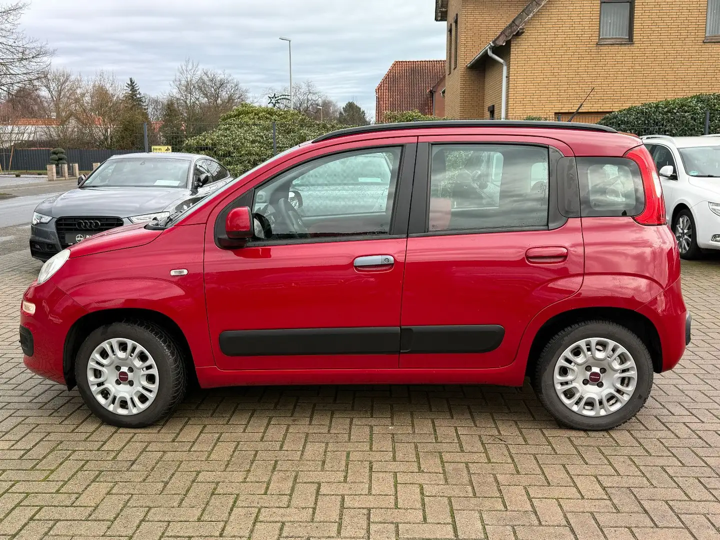 Fiat Panda Servo, Klima, SEHR GEPFLEGT Rot - 2